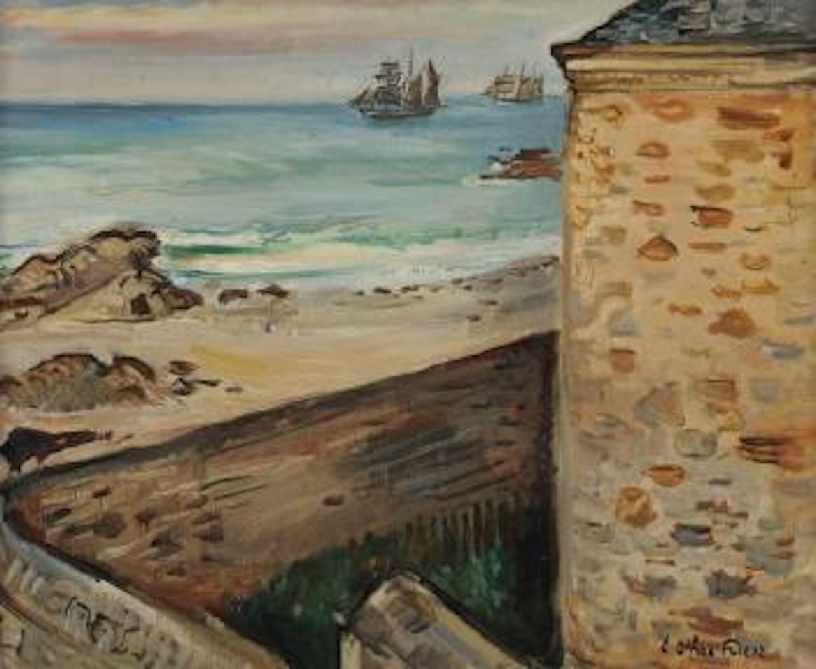 St-Malo, retour de terre-neuve by Othon Friesz