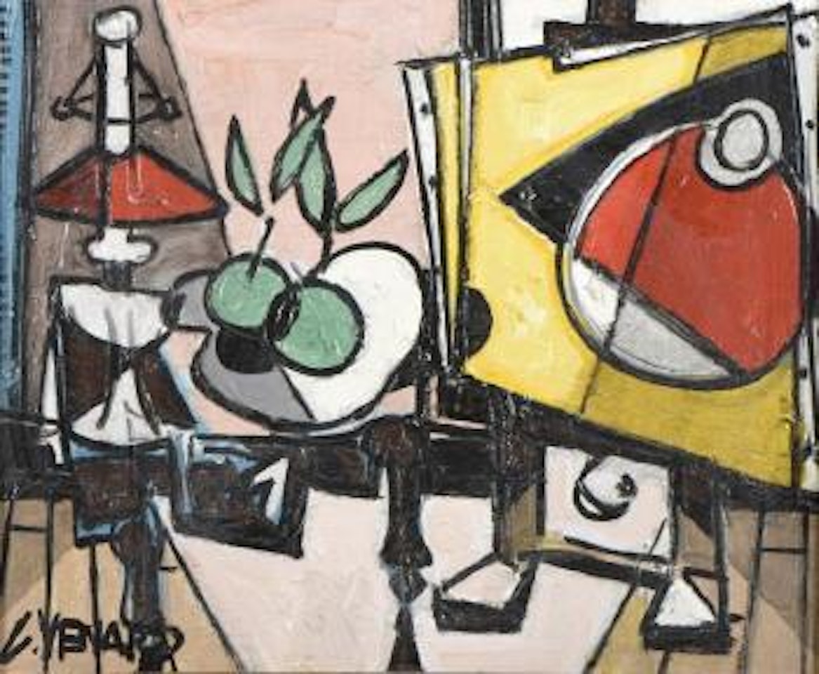 Nature morte à la lampe by Claude Venard