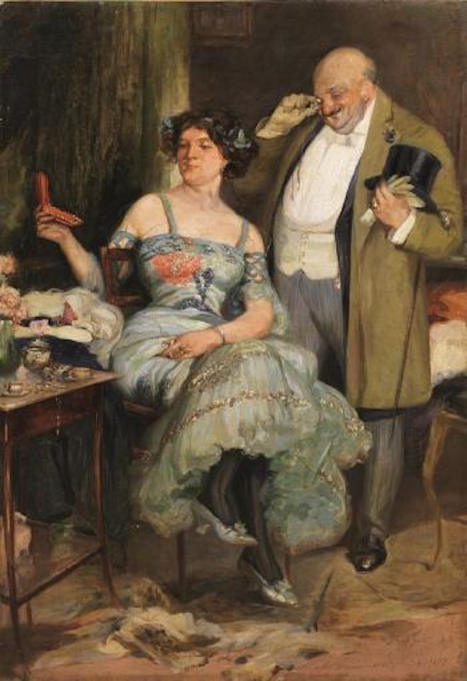 Le séparé by Albert Guillaume