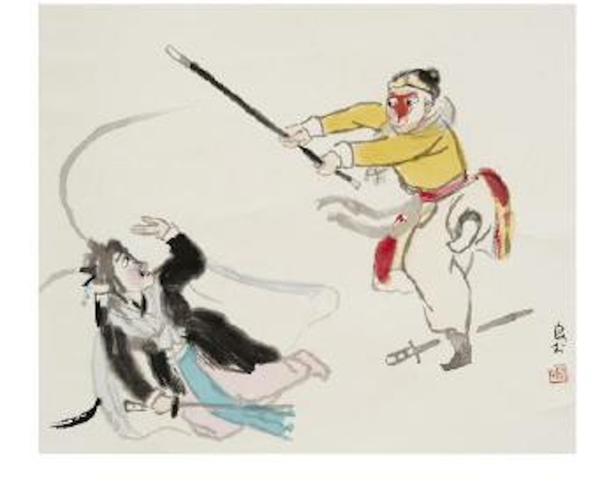Chinese Opera by Guan Liang