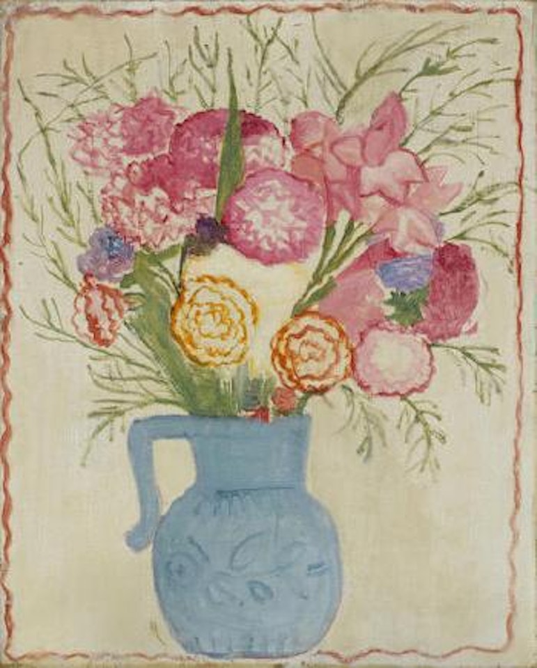 Fleurs dans un pot by Marie Laurencin