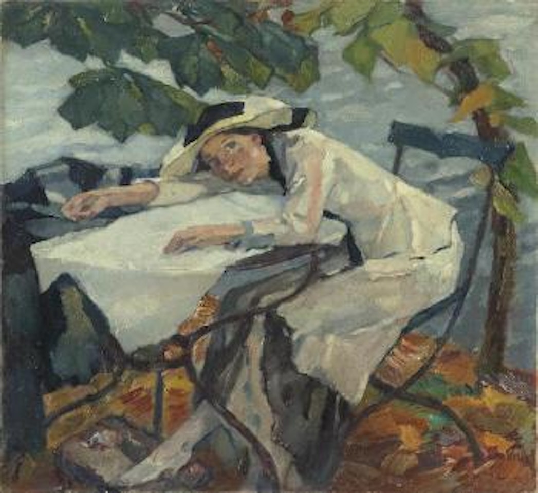 Im Garten by Leo Putz