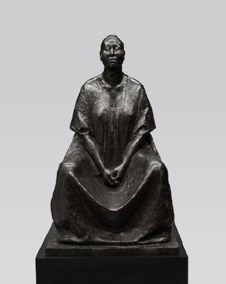Evelia sentada by Francisco Zuñiga