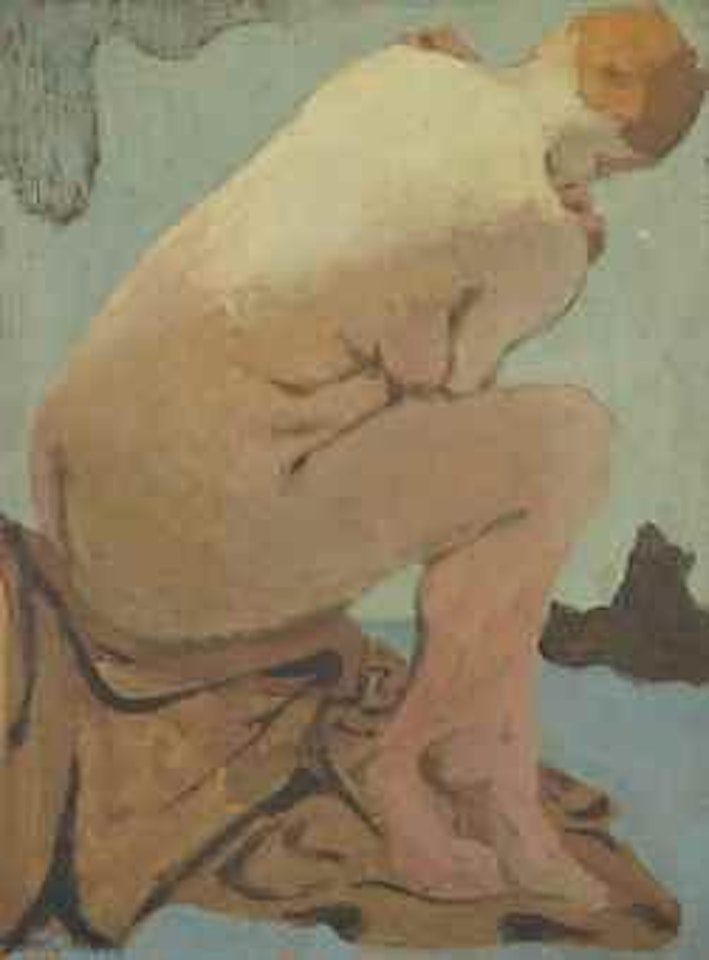 Nu assis by Édouard Vuillard