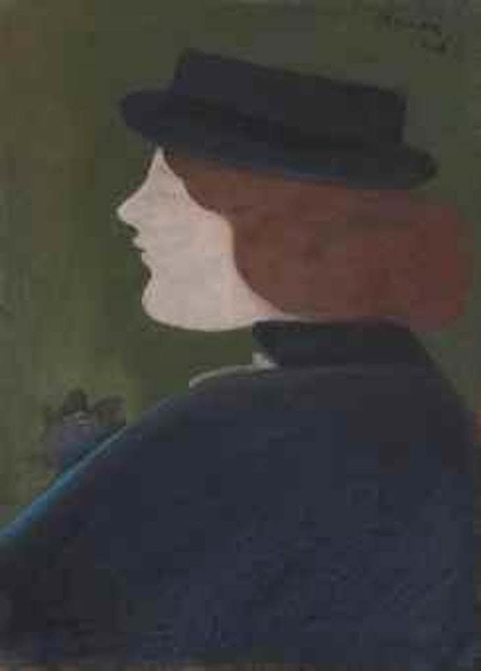 Femme au corsaire by József Rippl-Rónai