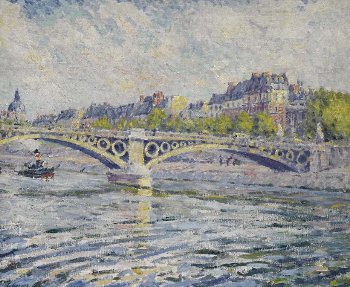 LA SEINE À PARIS by Henri Lebasque