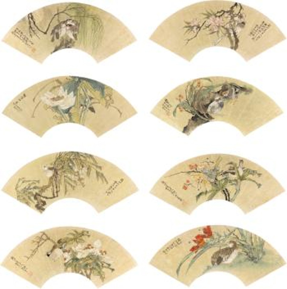 Flowers and Birds by Ren Bonian