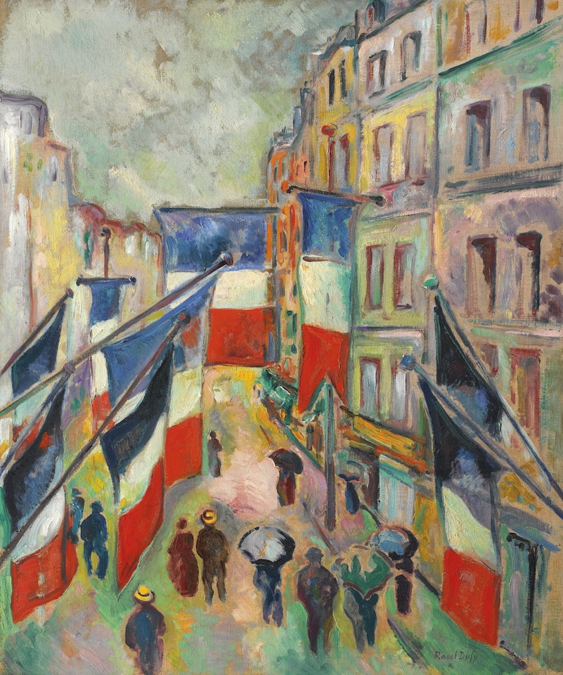 14 JUILLET AU HAVRE by Raoul Dufy