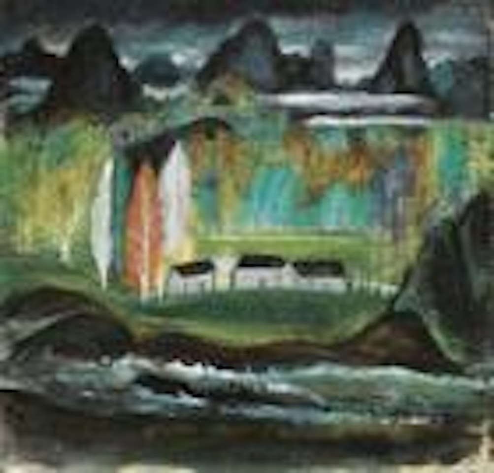 Scene by Lin Fengmian