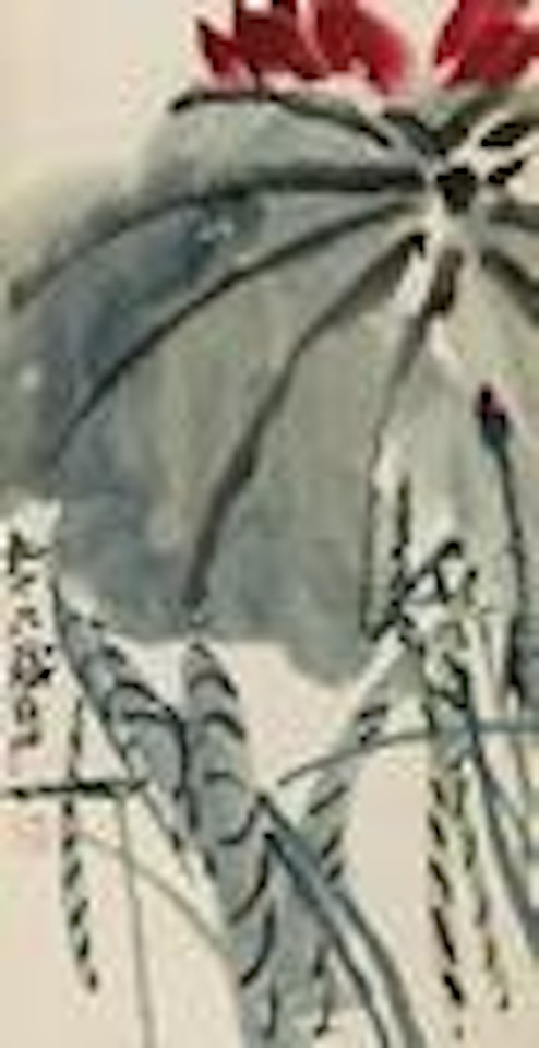 Lotus by Qi Baishi