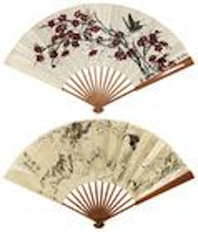 Red Plum Blossoms and Butterfly·Beauty by Qi Baishi