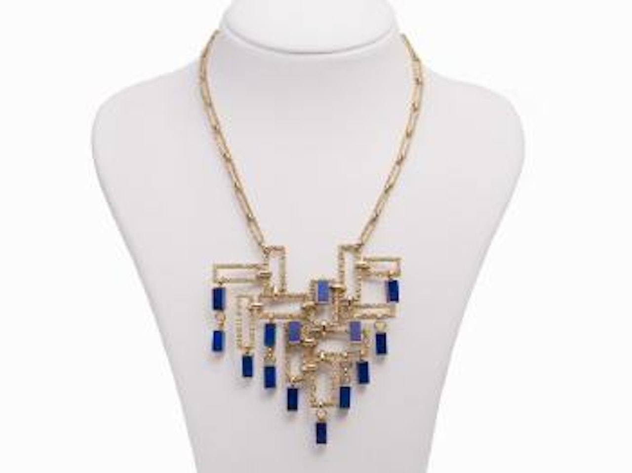 A Lapis Lazuli Necklace by Unknown Jewelry Maker