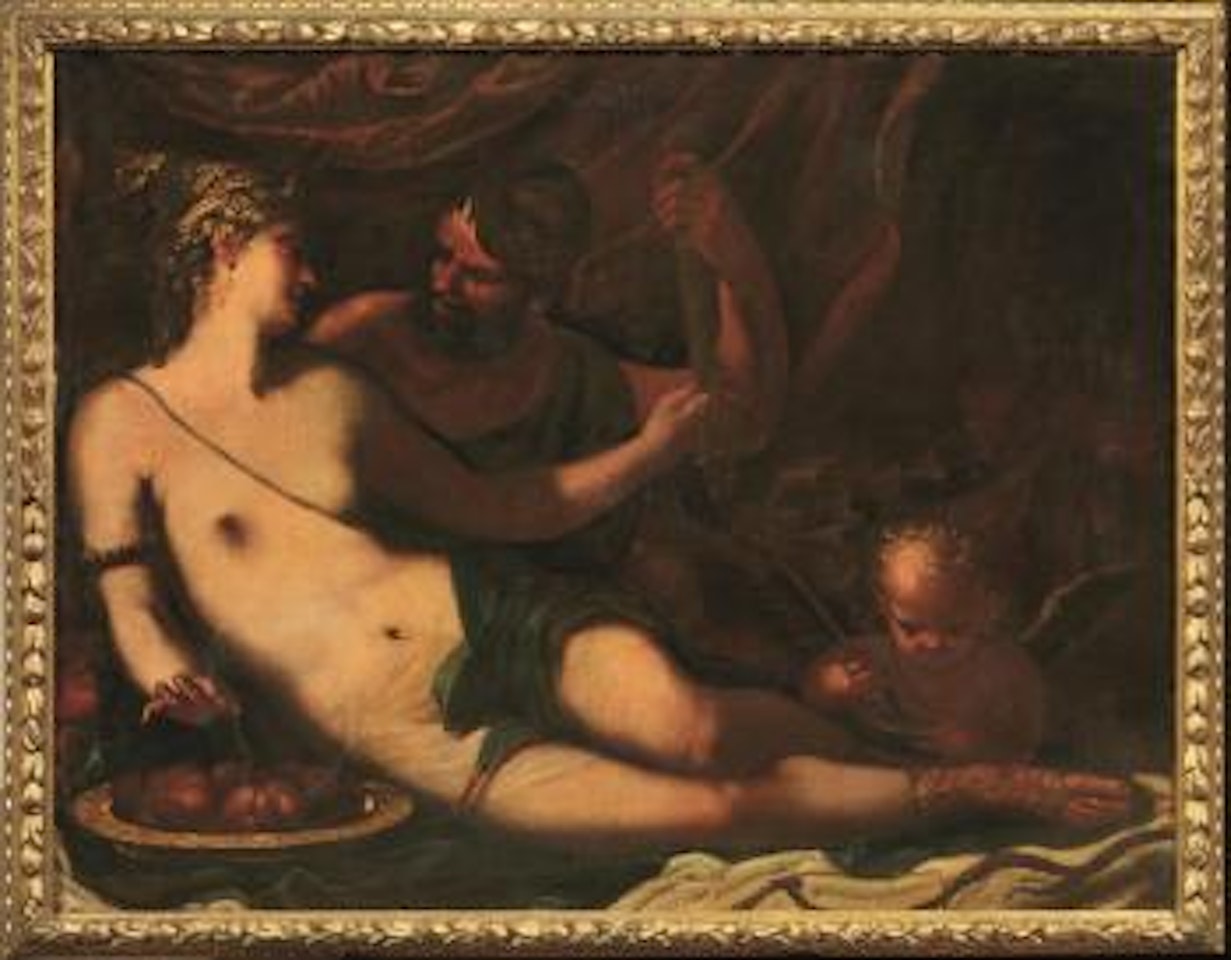 Venere, Vulcano ed Eros by Pietro Liberi