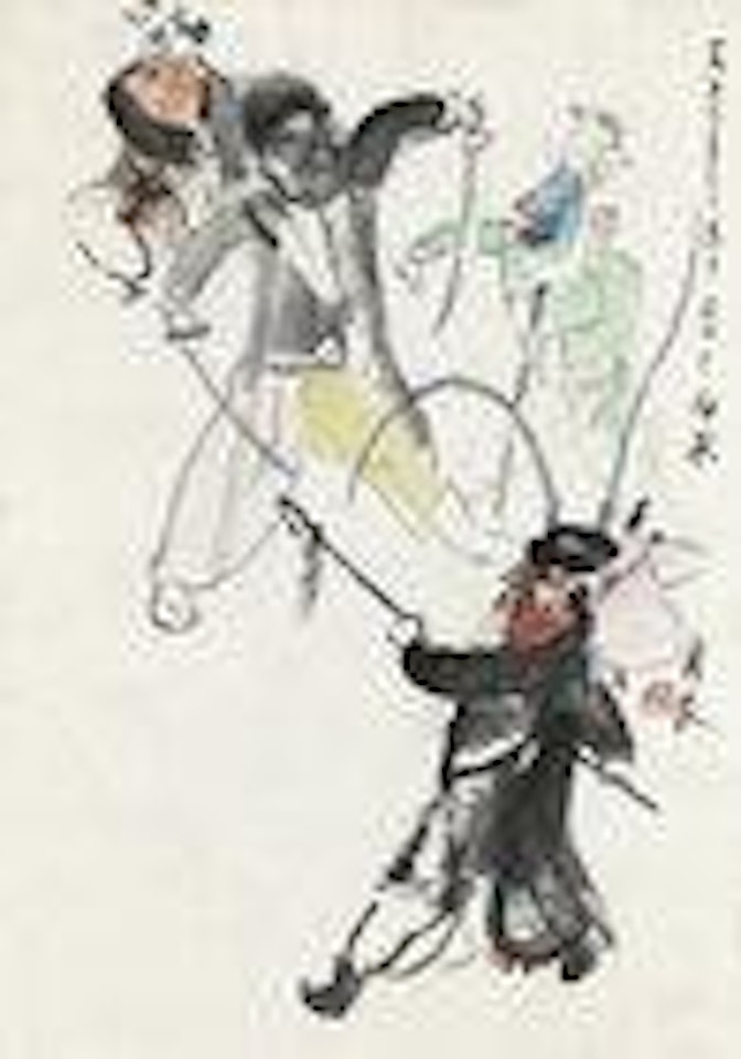 Chinese drama characters by Guan Liang