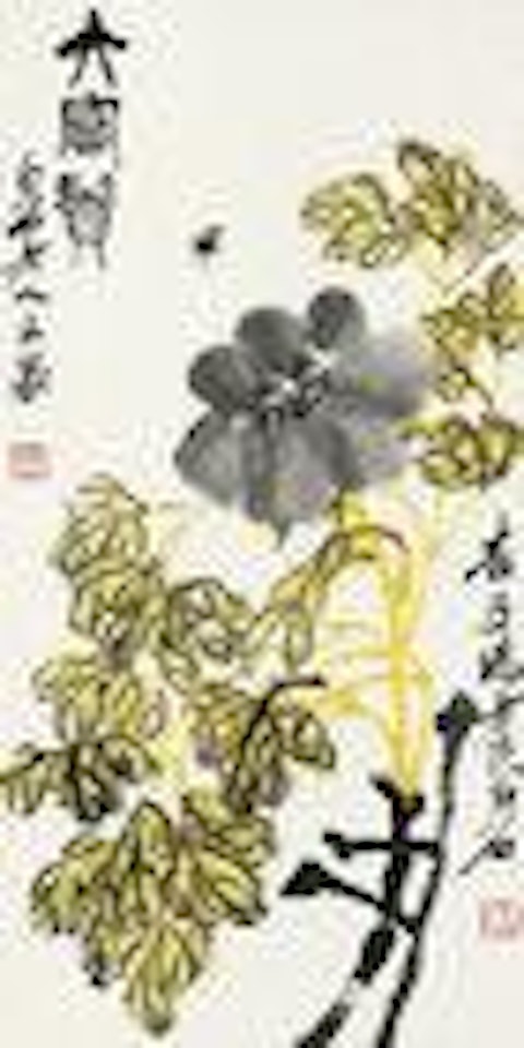 Peony by Qi Baishi