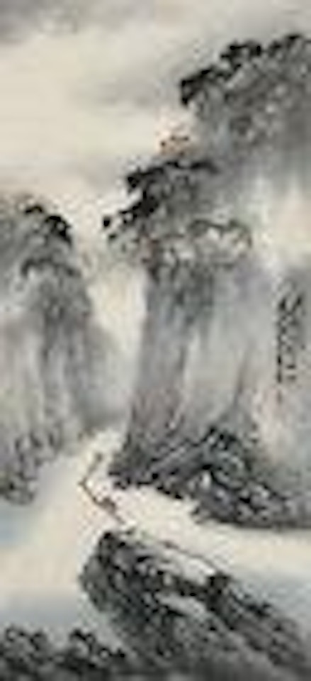 Boating on the river by Zhao Shao'ang