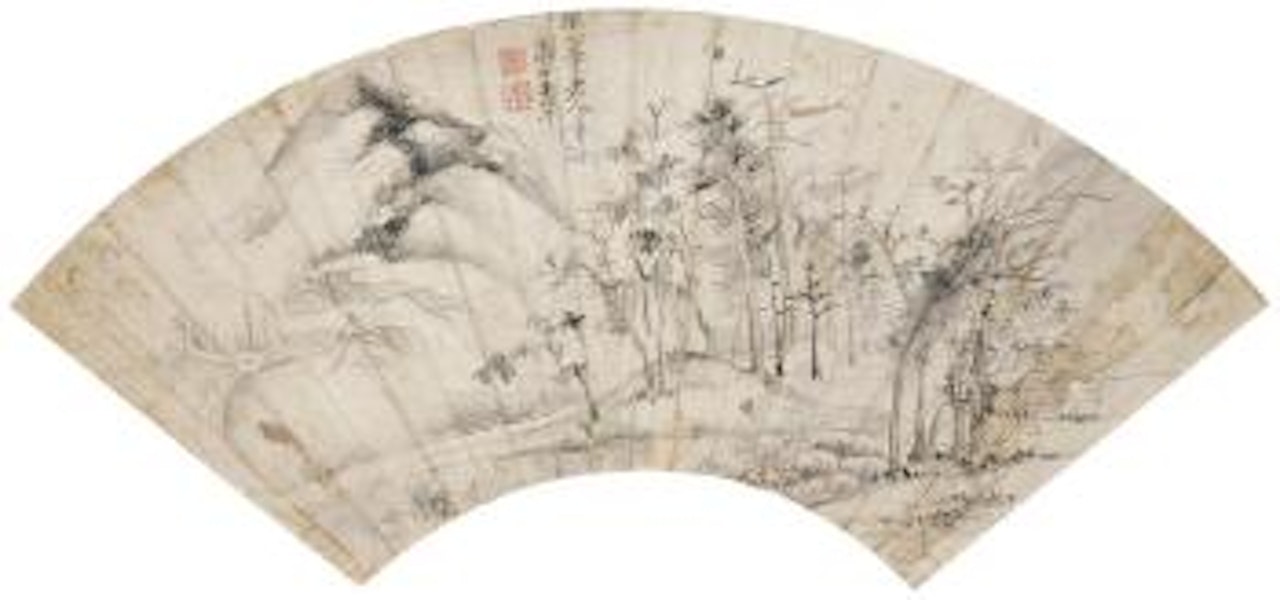 Landscpe after Huang Gongwang by Yun Shouping