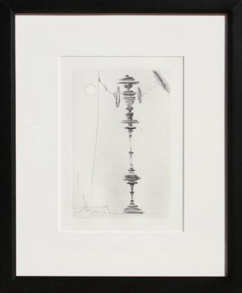 Deux Fatraises (Spinning man) by Salvador Dali