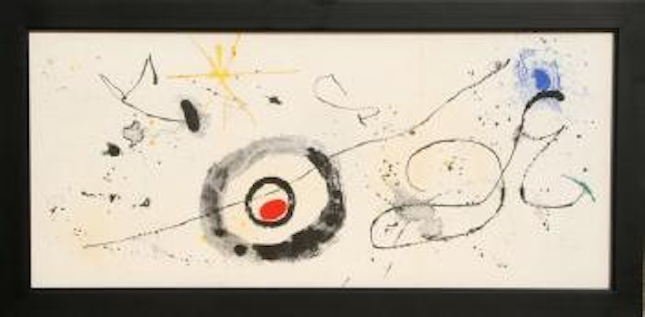 Derrier le Mirroir 4 by Joan Miró