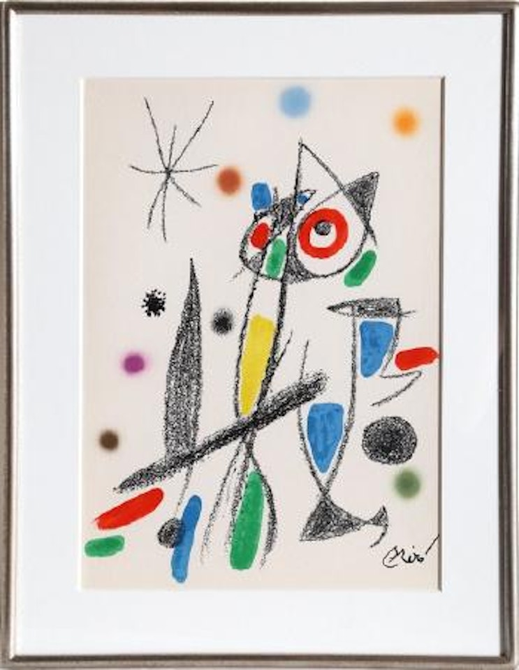 Maravillas con Variaciones Acrosticas en el jardin de Miro (Number 14) by Joan Miró