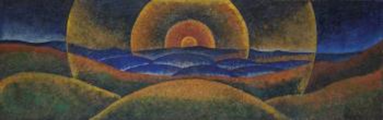 Tramonto [Sunset] by Gerardo Dottori