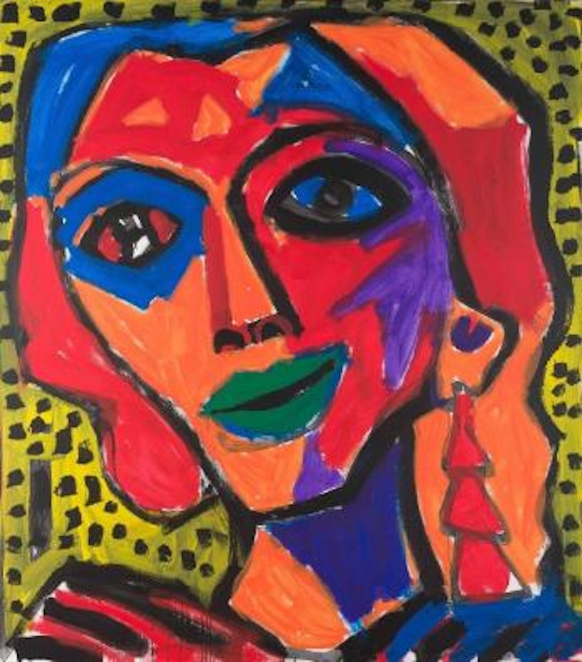 Analytisches Portrait by A.R. Penck