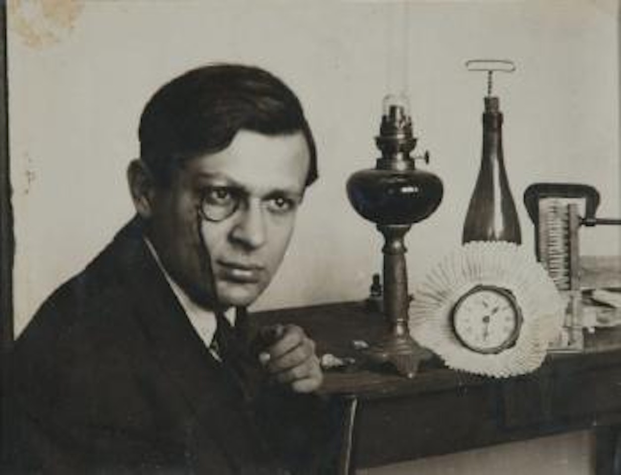 Portrait de Tristan Tzara by Man Ray