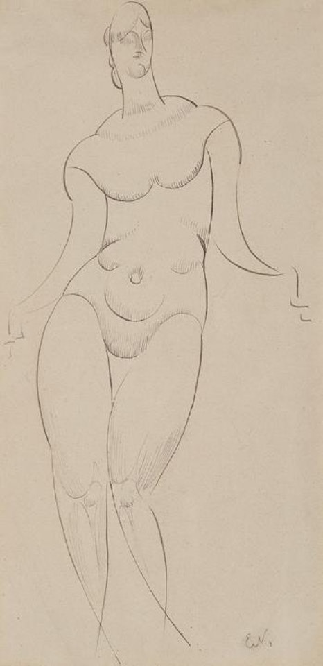 Standing Nude by Elie Nadelman