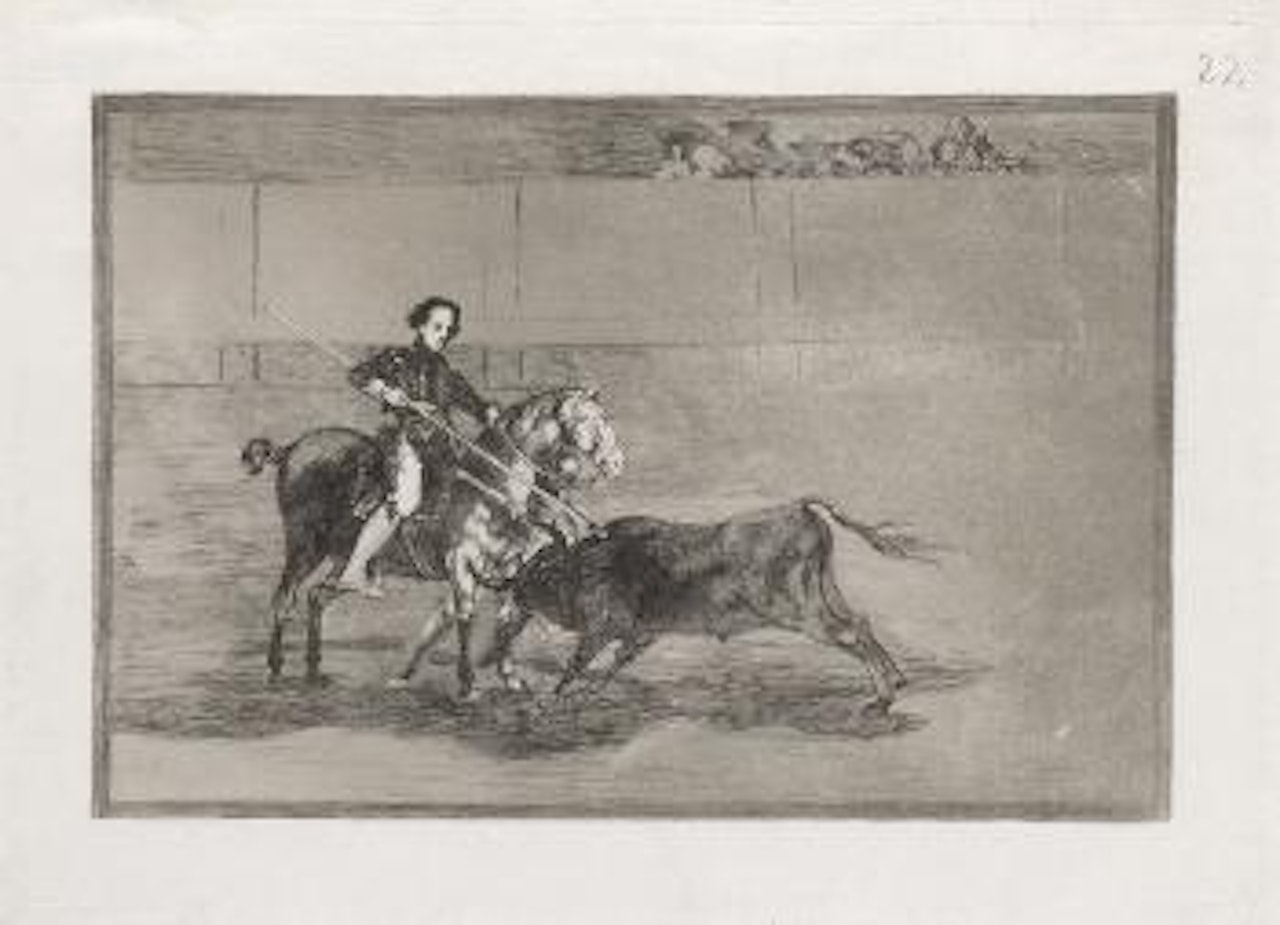 Valor Varonil de la Célebre Pajuellera en la de Zaragoza by Francisco José de Goya