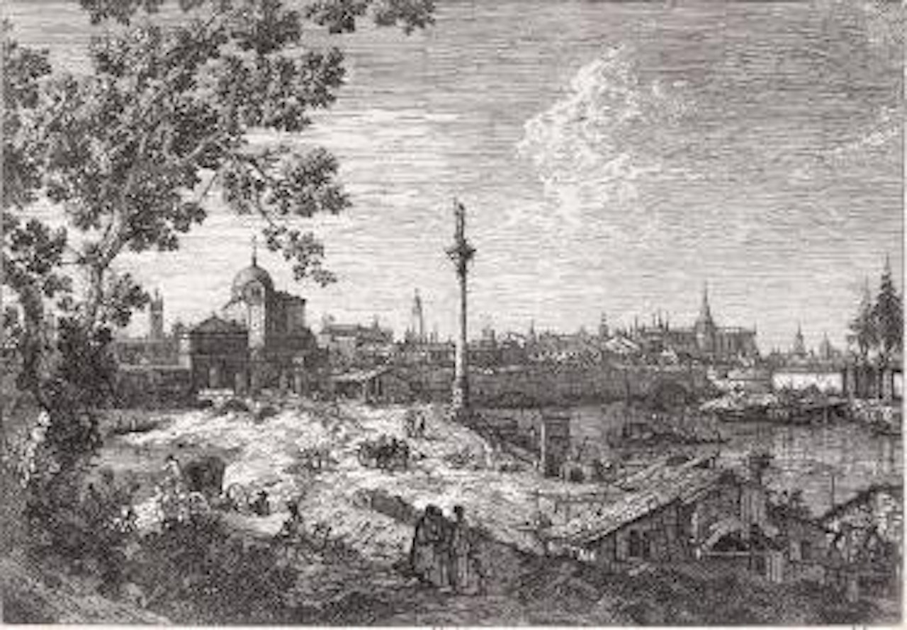 An Imaginary View of Padua by Canaletto