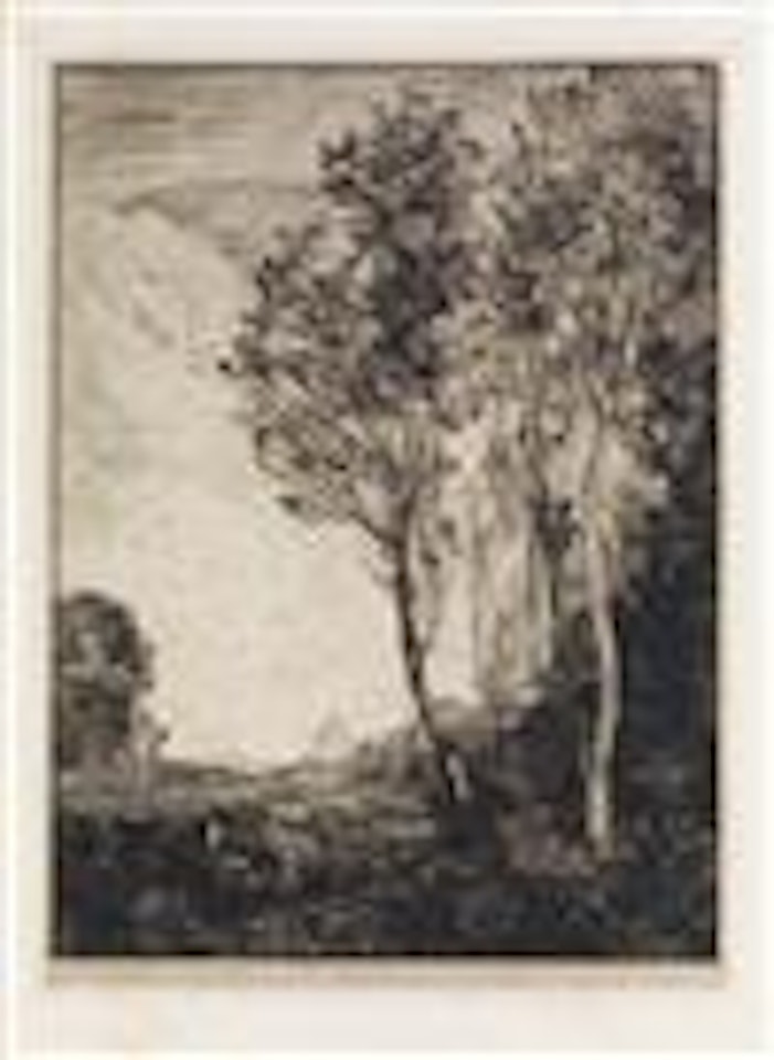 Souvenir de Toscane; Souvenir d'Italie by Jean Baptiste Camille Corot