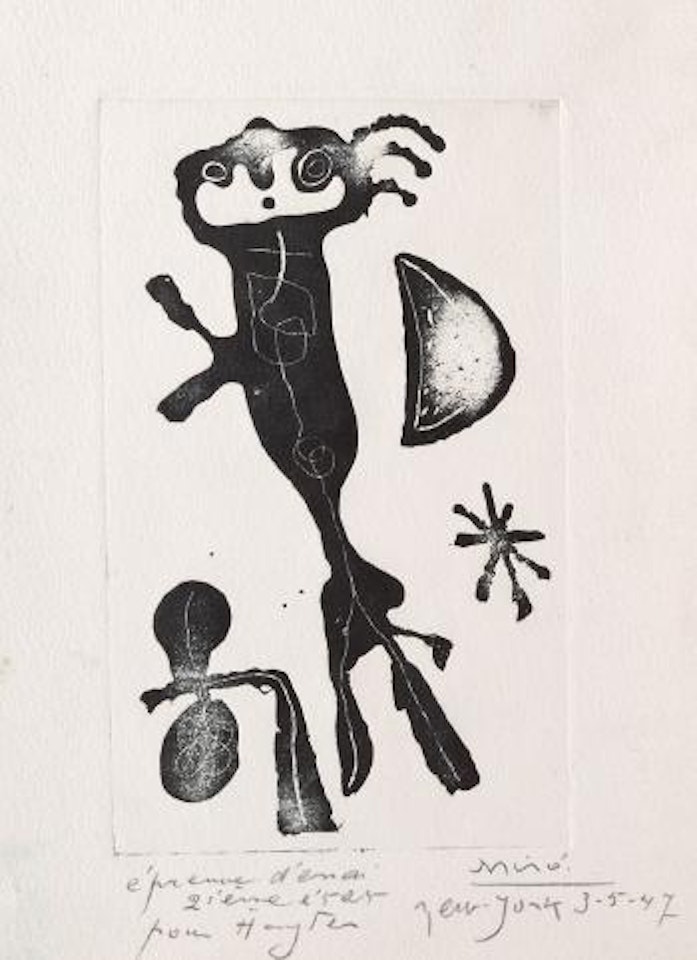 Personnage by Joan Miró