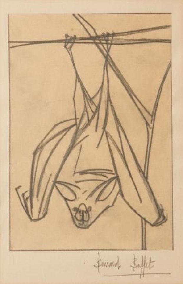 Le chauve souris by Bernard Buffet