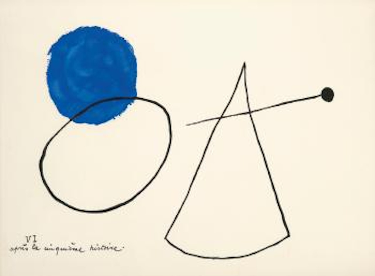 Il était une petite pie by Joan Miró