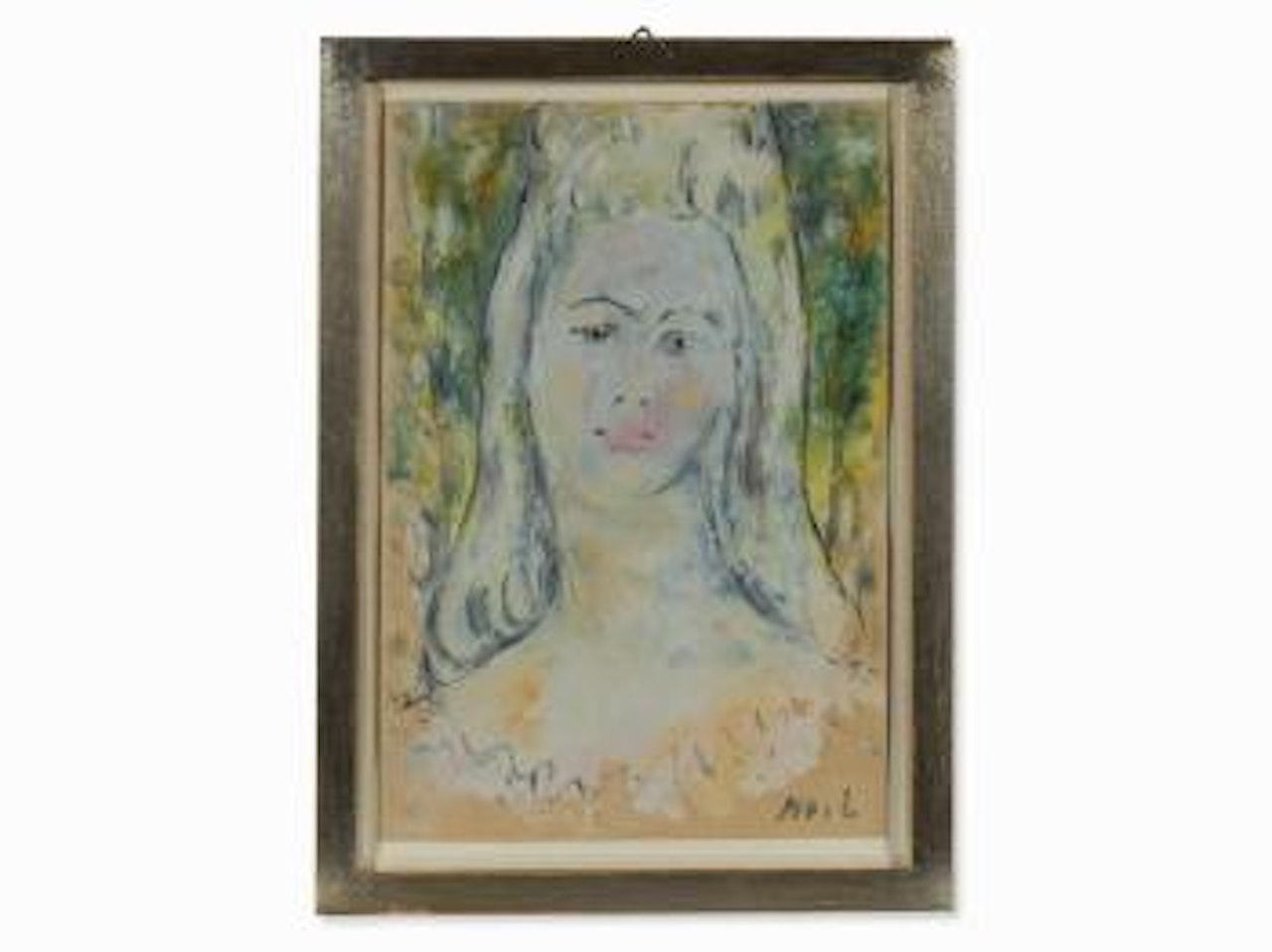 Portrait Study by Mikhail Larionov