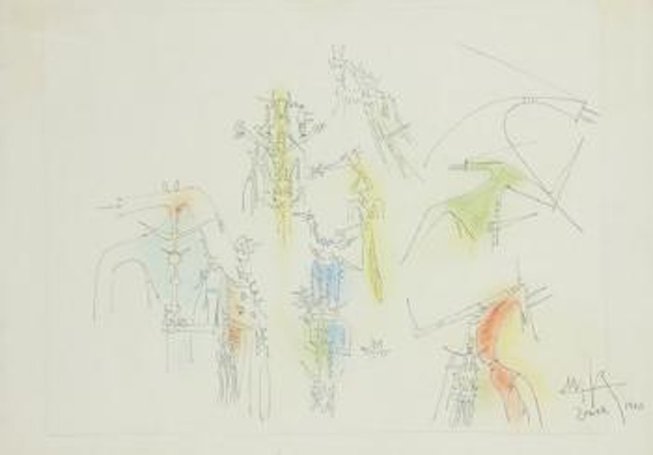 Composition by Wifredo Lam