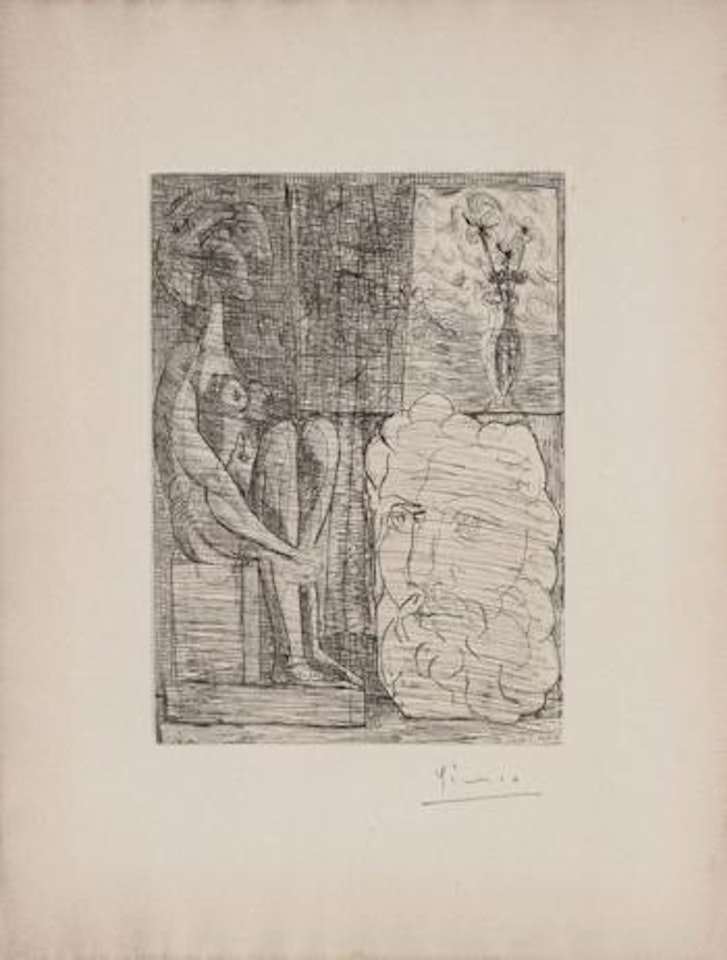 Nu assis by Pablo Picasso