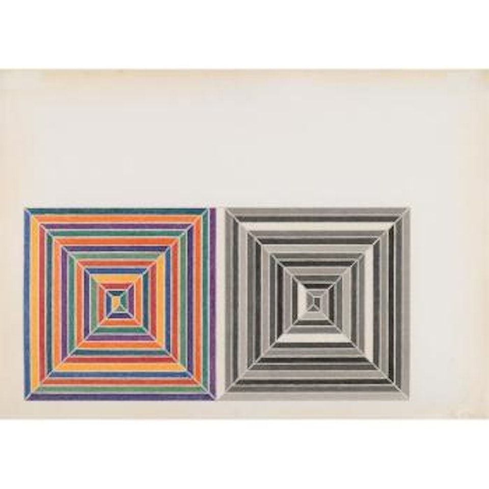 Jasper’s Dilemma, from Jasper’s dilemma by Frank Stella
