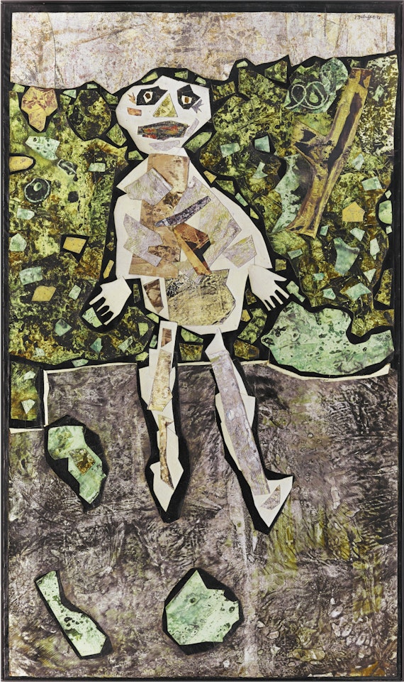 GEORGES DUBUFFET AU JARDIN by Jean Dubuffet