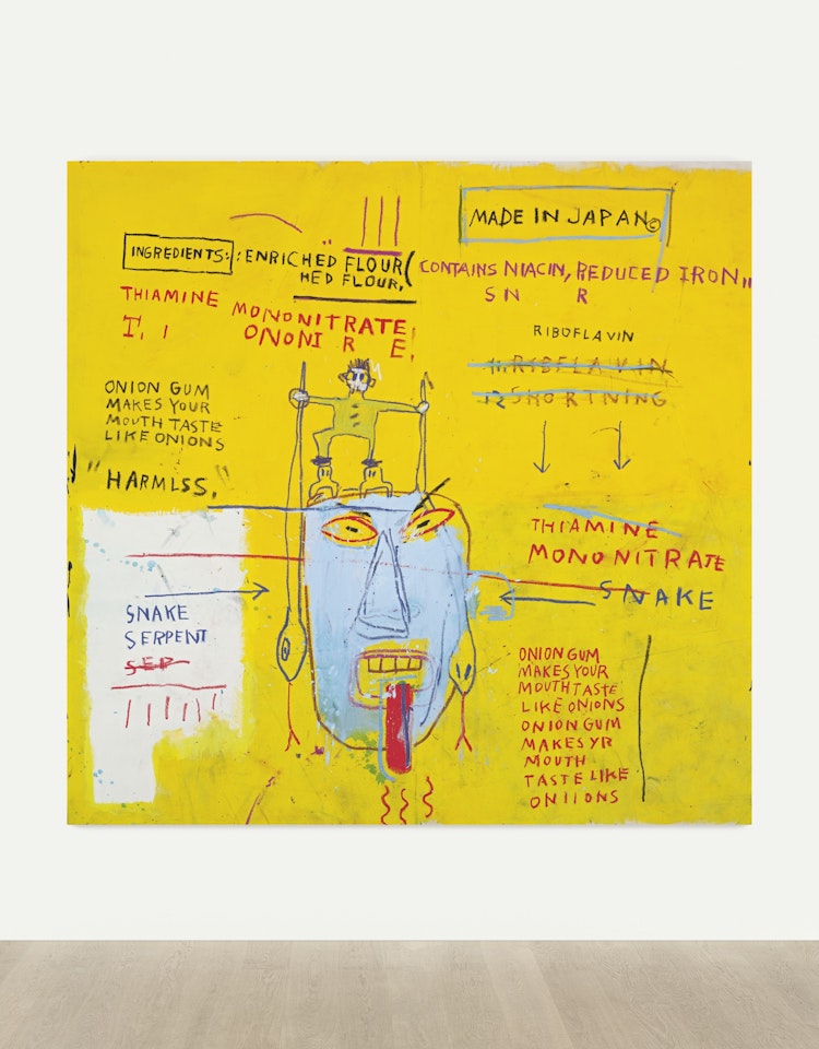 Onion Gum by Jean-Michel Basquiat