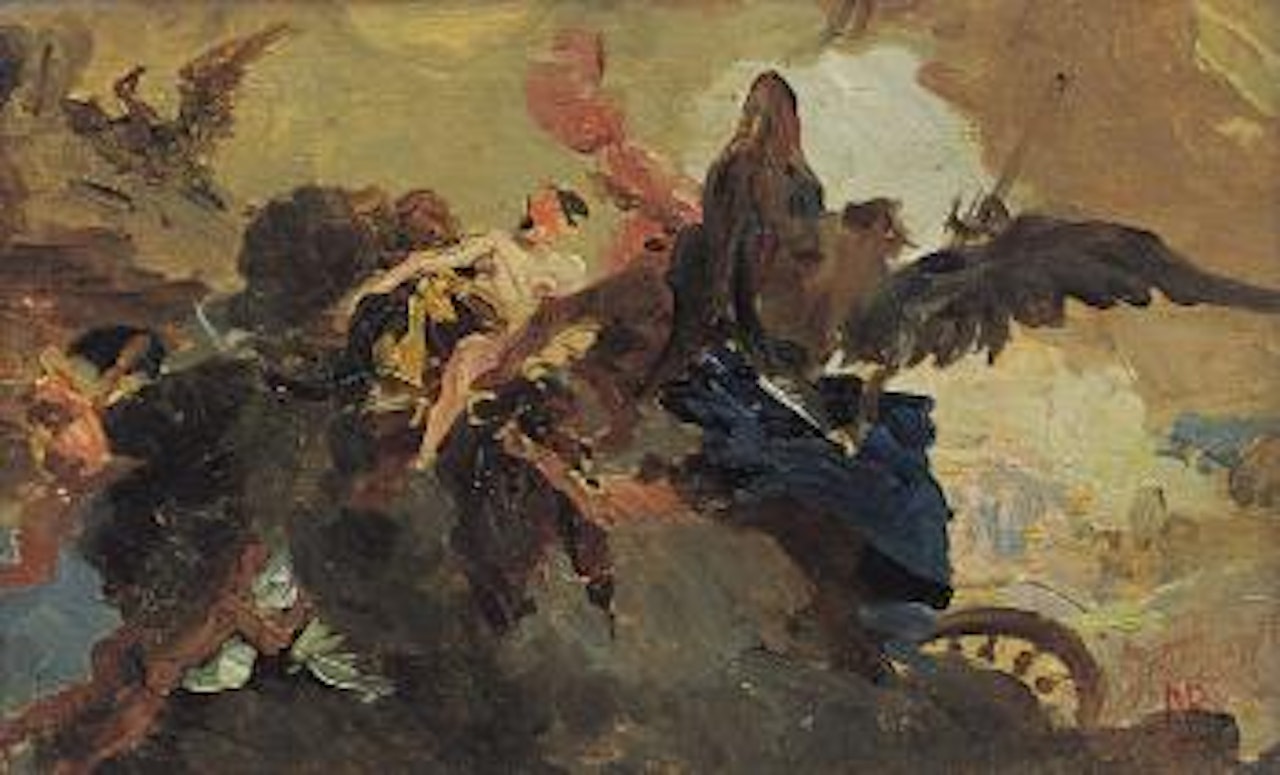 Allegoria della guerra by Mose Bianchi