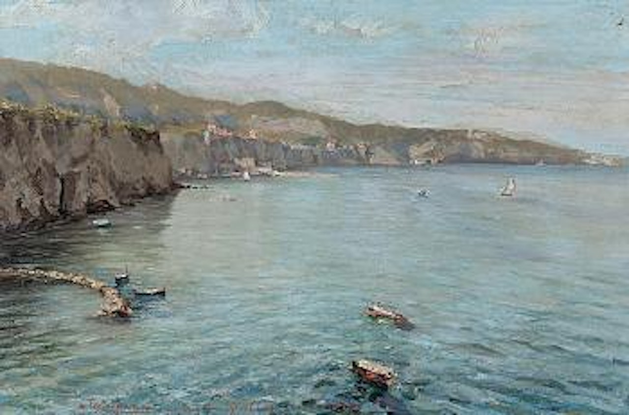 Promontorio sul mare by Fausto Pratella
