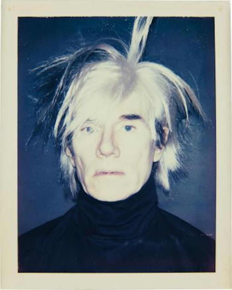 Self-Portrait (in Fright Wig) by Andy Warhol