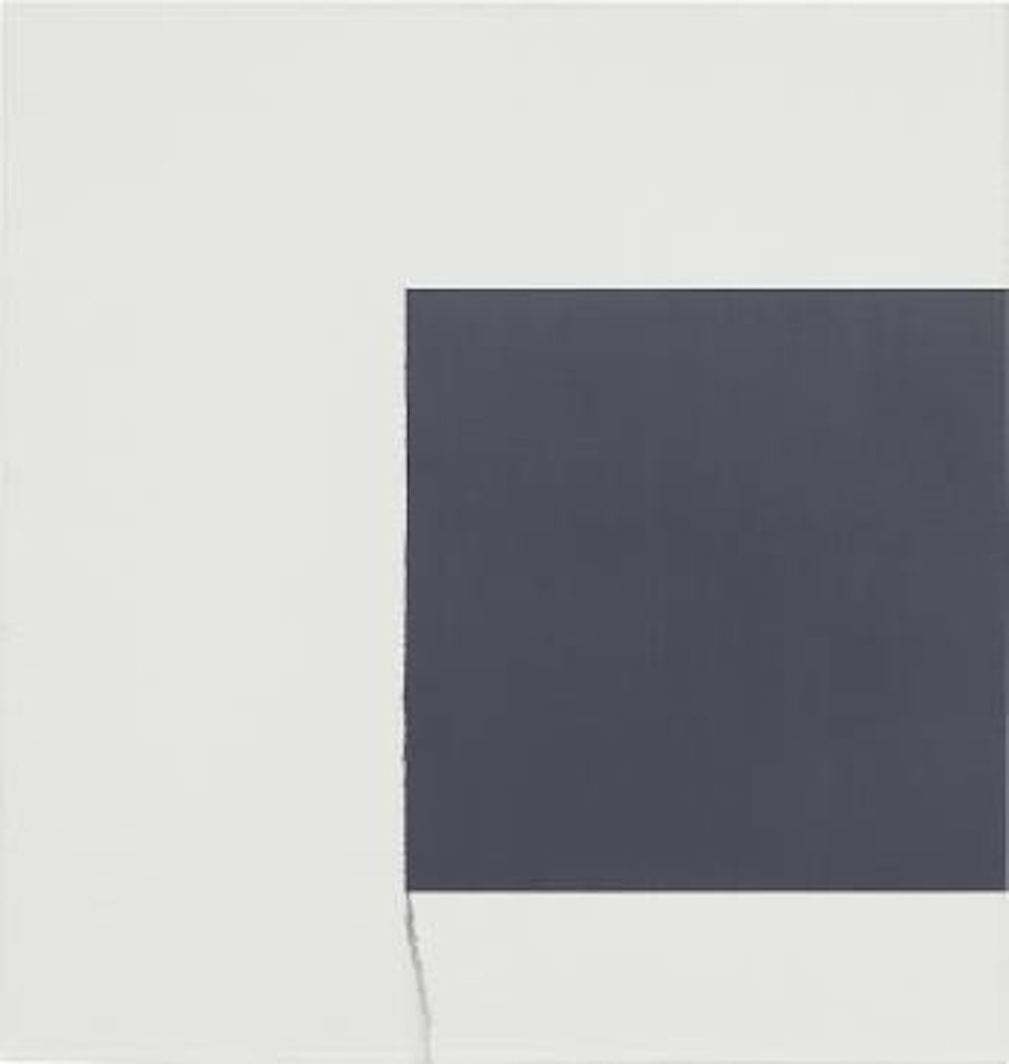 Exposed Painting, Bluish Grey by Callum Innes