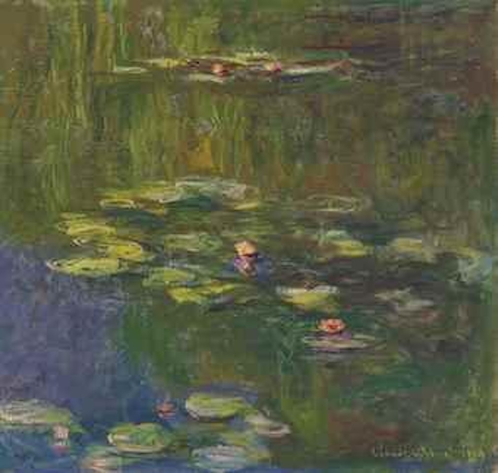 Le bassin aux nymphéas by Claude Monet