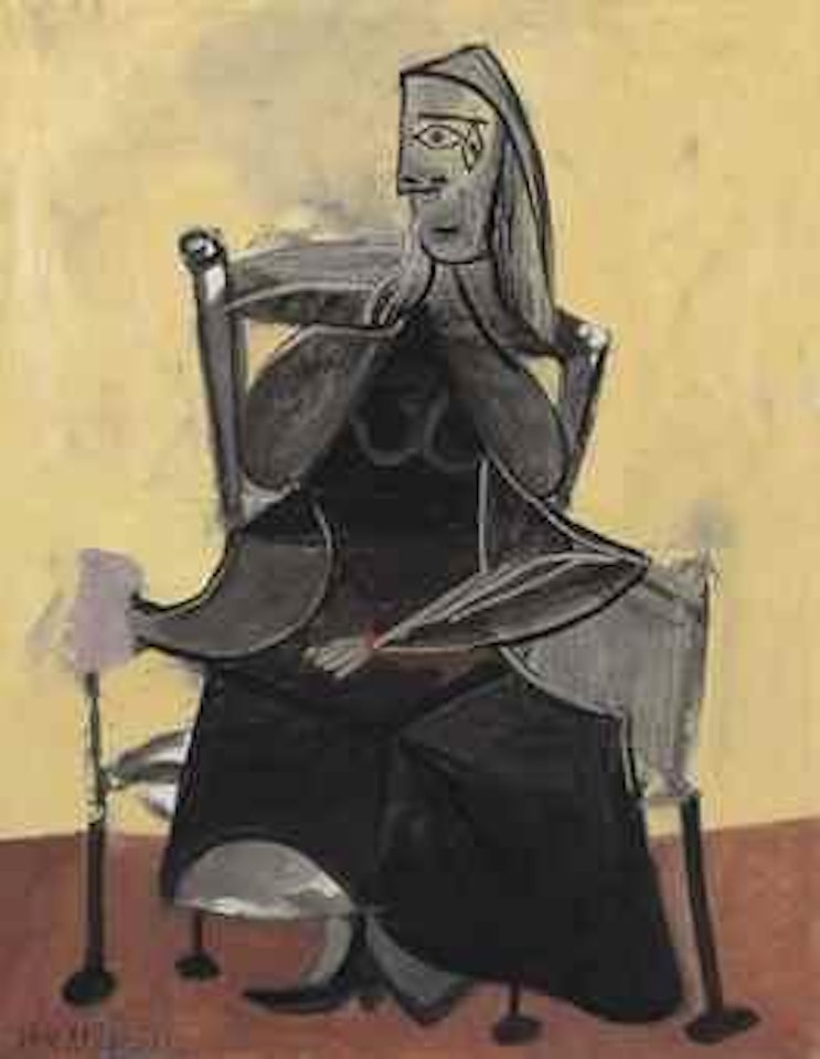 Femme assise by Pablo Picasso
