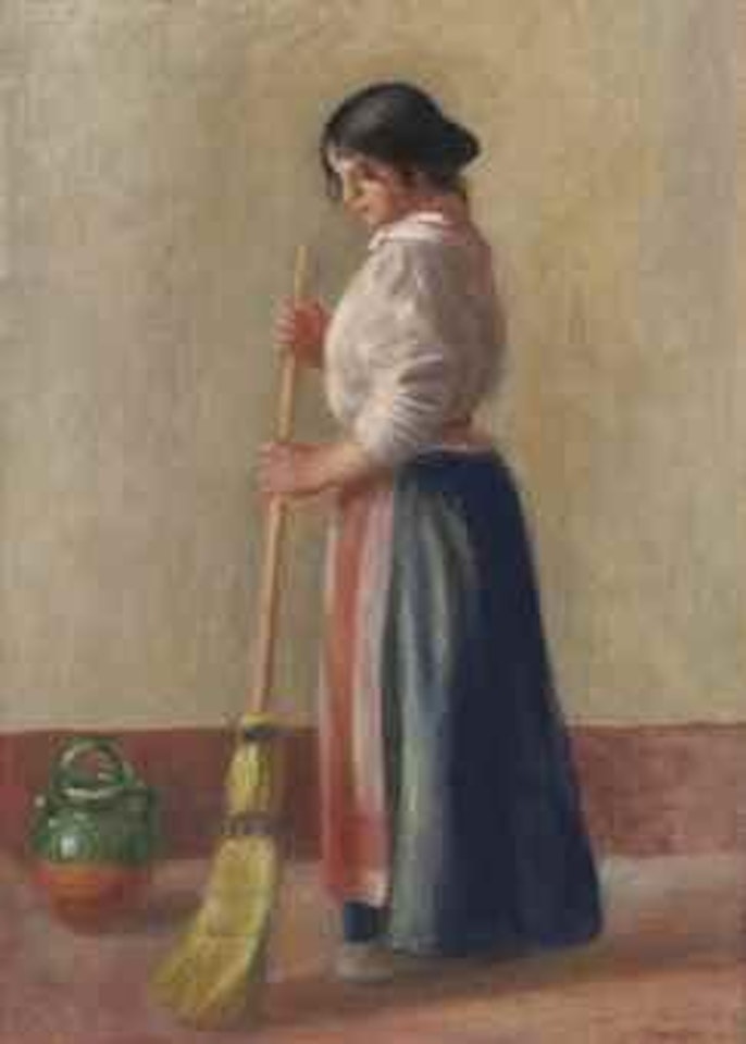 La Balayeuse by Pierre-Auguste Renoir
