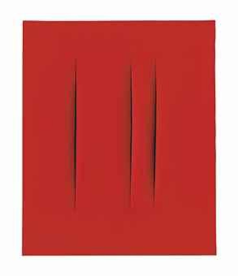 Concetto spaziale, Attese by Lucio Fontana