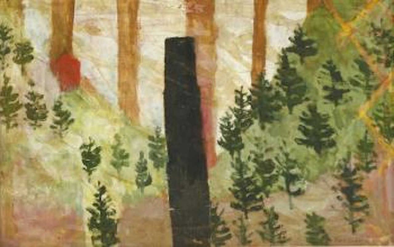 The common with chestnuts by Mary Newcomb