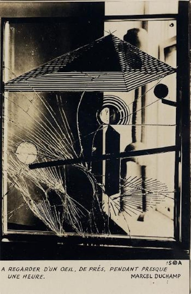 Marcel Duchamp's A Regarder d'Un Oeil, De Prés Pendant Presque Une Heure by Man Ray